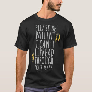 Camiseta No puedo extenderme a través de tu máscara por esc