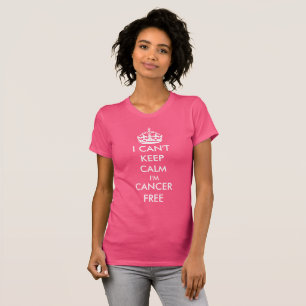 Camiseta No puedo guardar calma que soy superviviente libre