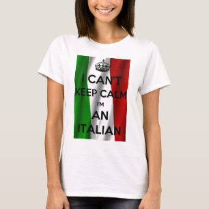 Camiseta NO PUEDO GUARDAR CALMA… Soy ITALIANO