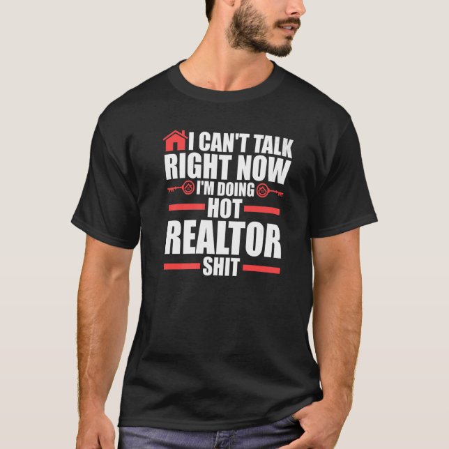 Camiseta No puedo hablar de la inmobiliaria inmobiliaria in (Anverso)