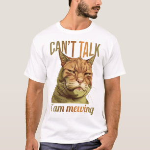 Camiseta No puedo hablar, estoy masticando