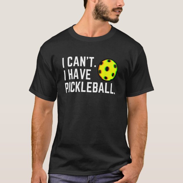 Camiseta No puedo hacer que la pelota escoja un Hum para ju (Anverso)