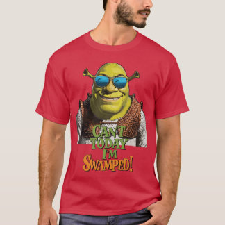 Camiseta No puedo hoy Estoy inundado de trabajo Shrek Perso