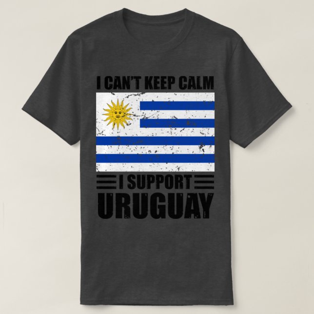 Camiseta No puedo mantener la calma Apoyo el mundo del fútb (Diseño del anverso)
