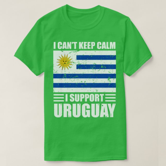 Camiseta No puedo mantener la calma Apoyo el mundo del fútb (Diseño del anverso)