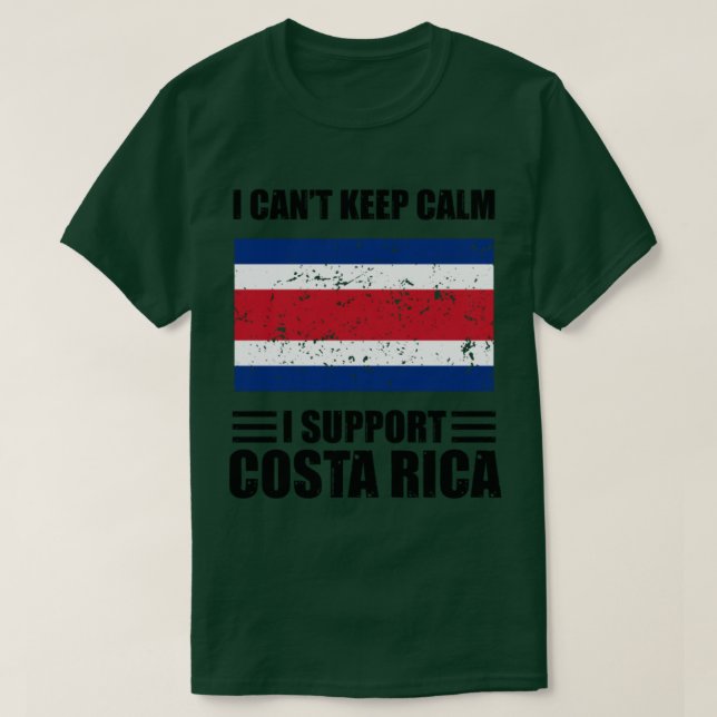 Camiseta No puedo mantener la calma apoyo la obra de fútbol (Diseño del anverso)