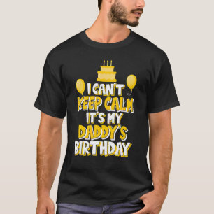 Camiseta No puedo mantener la calma, es la cebra de cumplea