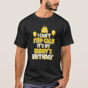 Camiseta No puedo mantener la calma, es la cebra de cumplea