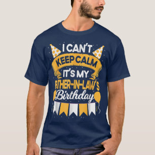 Camiseta No puedo mantener la calma es mi padre en la ley C
