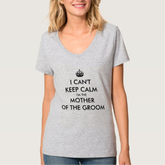 CAMISETA NO PUEDO MANTENER LA CALMA SOY LA MADRE DEL NOVIO