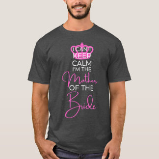Camiseta No puedo mantener tranquilo al Boda de la familia 