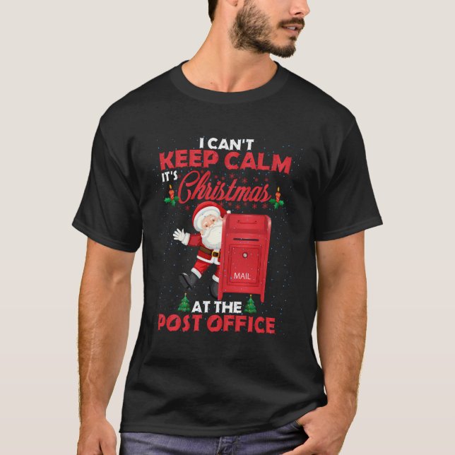 Camiseta No Puedo Mantenerme Tranquilo, Son Navidades En La (Anverso)