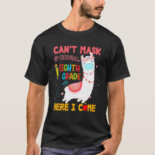 Camiseta No puedo mascar mi emoción Octavo Grado Aquí I Com
