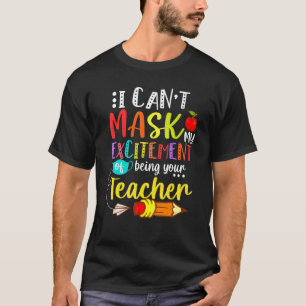 Camiseta No Puedo Máscara Mi Emoción De Ser Tu Feliz Teatro