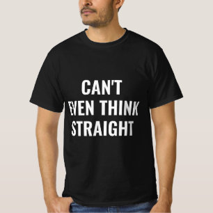 Camiseta No Puedo Ni Pensar Recto