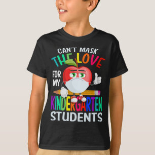 Camiseta No puedo ocultar el amor de enseñar guardería