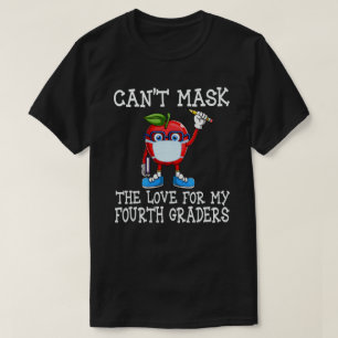 Camiseta No puedo ocultar el amor por mi profesor de cuarto