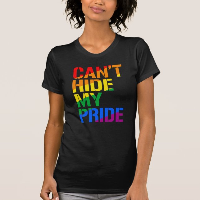Camiseta No puedo ocultar mi orgullo (Anverso)