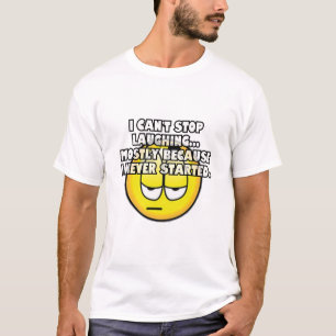 Camiseta No puedo parar de reír...
