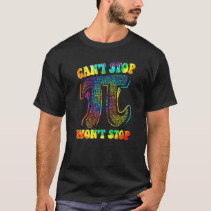 Camiseta No puedo parar las matemáticas divertidas del día