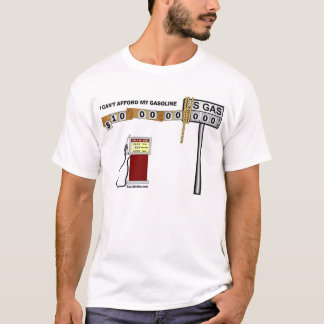 Camiseta No puedo permitirme mi gasolina