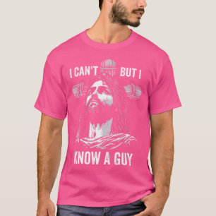 Camiseta No Puedo Pero Conozco A Un Hombre Jesús Cruzando L