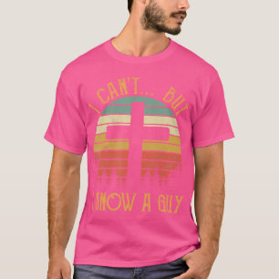 Camiseta No Puedo Pero Conozco A Un Hombre Jesús Que Cruza 
