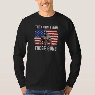 Camiseta No puedo prohibir estas armas al tío Sam Republica