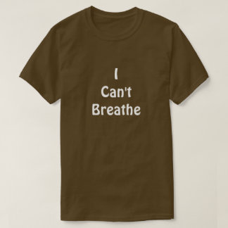 Camiseta No puedo respirar