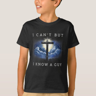 Camiseta No puedo sino conocer a un tipo cruz de jesus dive