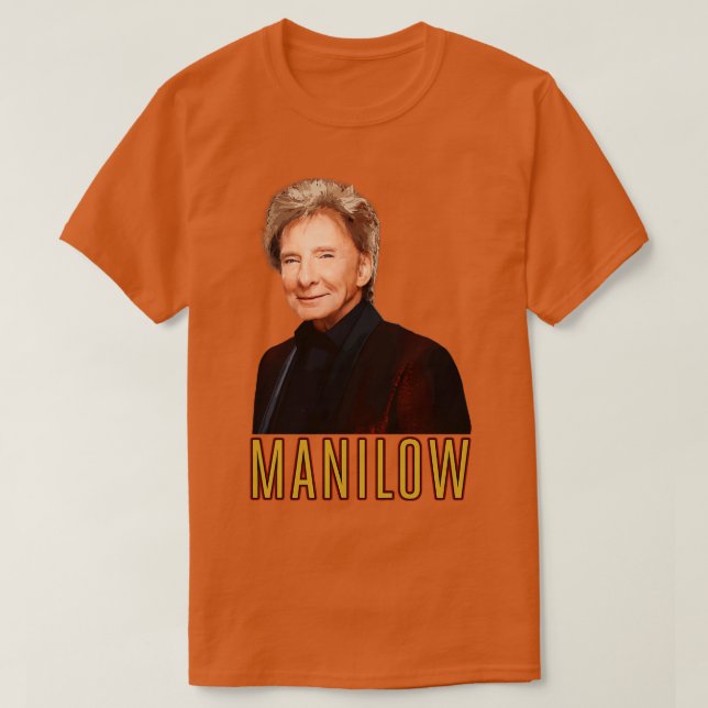 Camiseta No puedo sonreír sin ti Barry Manilow TShirt (Diseño del anverso)
