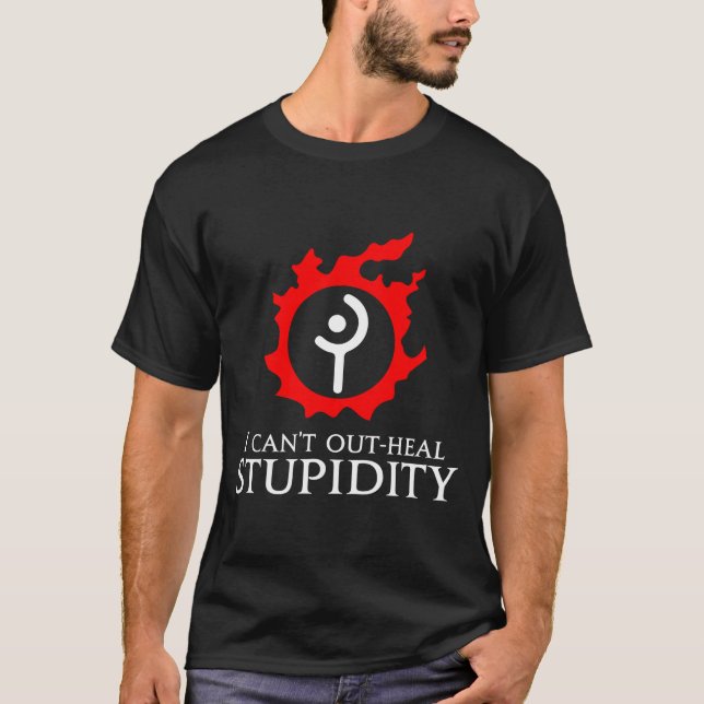 Camiseta No puedo superar a Studity en sanar - White Mage M (Anverso)