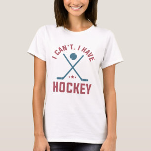 Camiseta No puedo tener hockey