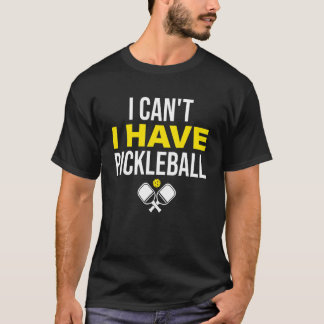 Camiseta No puedo tener jugador de pelota de volante