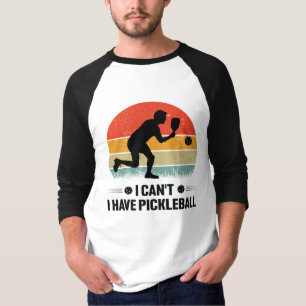 Camiseta No puedo tener pickleball, Pickleball Lover