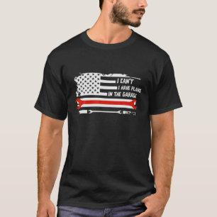 Camiseta No Puedo Tener Planes En El Garaje Para Funny Car