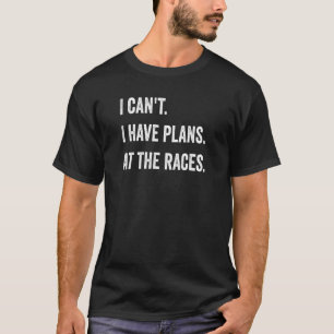 Camiseta No puedo tener planes en el mecánico del garaje de