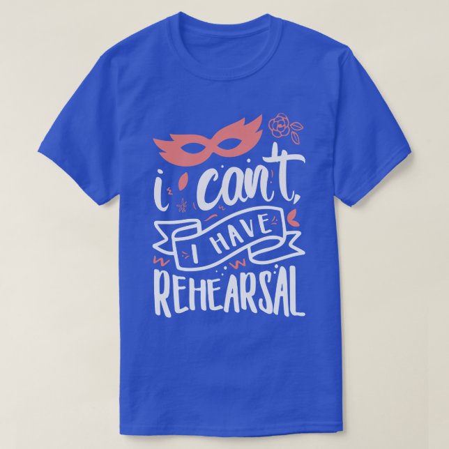 Camiseta No Puedo Tener Un Ensayo 2 (Diseño del anverso)
