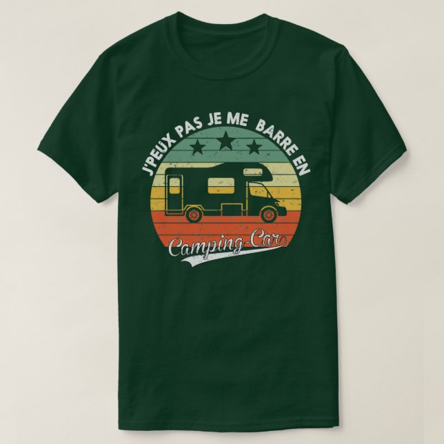 Camiseta No puedo tener una casa de motor (Diseño del anverso)