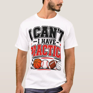 Camiseta No puedo, tengo entrenamiento