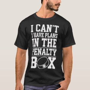 Camiseta No Puedo Tengo Planes En La Caja De Penalización