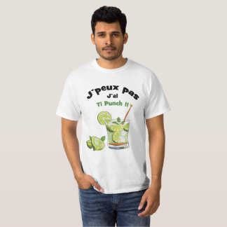 Camiseta No puedo… Tengo Ti ponche