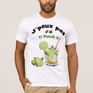 Camiseta No puedo… Tengo Ti ponche
