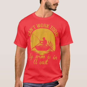 Camiseta No Puedo Trabajar Hoy Mi Brazo Está En Un Padre Pe