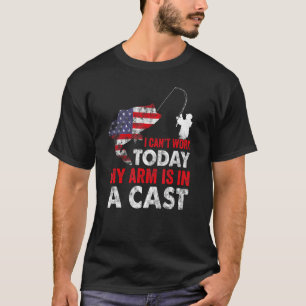 Camiseta No Puedo Trabajar Hoy Mi Brazo Está En Un Yeso Ban