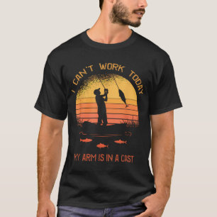 Camiseta No Puedo Trabajar Hoy Mi Brazo Está En Un Yeso Div