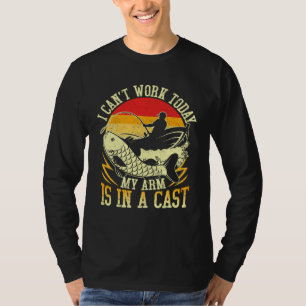 Camiseta No Puedo Trabajar Hoy Mi Brazo Está En Un Yeso Pes