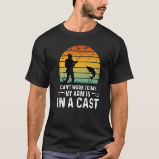 Camiseta No Puedo Trabajar Hoy Mi Brazo Está En Un Yeso Rop