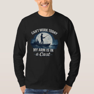 Camiseta No Puedo Trabajar Hoy – Mi Brazo Está enyesado F