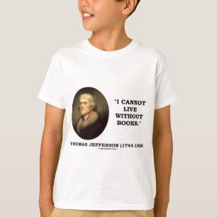 Camiseta No puedo vivir sin los libros